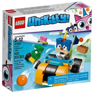 【LEGO 樂高】樂高 Unikitty 獨角貓系列 - Prince Puppycorn Trike 41452(基本顆粒)