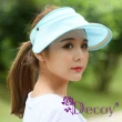 【Decoy】機能透氣＊防曬彈性掀蓋遮陽帽/3色可選