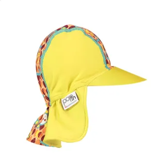 【英國Close】Pop-in 嬰兒抗UV防曬遮頸帽-提奇猴(泳帽 泳衣)