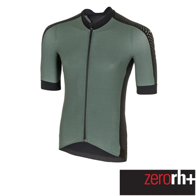 【ZeroRH+】義大利 Vortice AirX 男仕專業競賽自行車衣(黑色款 ECU0406_CR9)