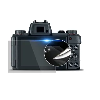 【D&A】Canon EOS M100 日本原膜HC螢幕保護貼(鏡面抗刮)