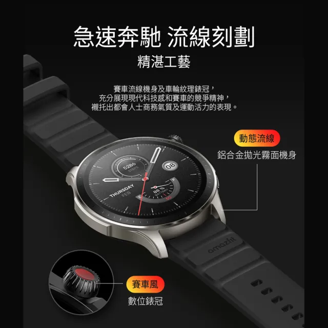 Amazfit 華米】GTR 4智慧手錶1.43吋- momo購物網- 好評推薦-2023年12月