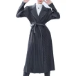 【羽生摺衣】i摺衣-日系 簡約風 造型 綁帶 長外套(共三色)