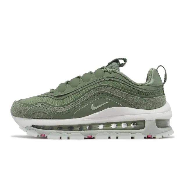 NIKE 耐吉】休閒鞋Wmns Air Max 97 Futura 女鞋綠白氣墊子彈復古運動鞋