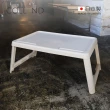 【日本COLLEND】日製多功能折疊桌/床上桌-多色可選(摺疊桌/床上懶人電腦桌/筆電桌)