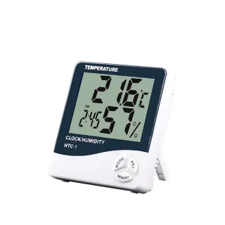 【1Z Life】多功能電子鬧鐘溫濕度計(溫濕度計 溫度計 鬧鐘)