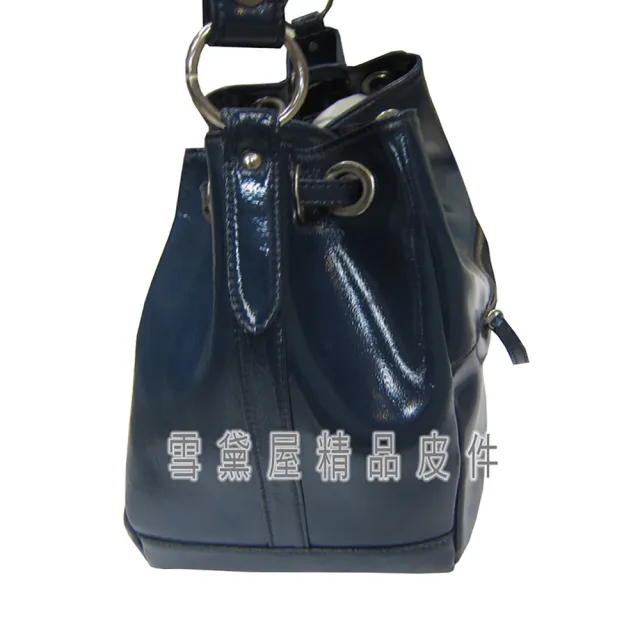 【SNOW.bagshop】雙11 真皮 水桶包 大型容量 真皮包包 100% 鏡面防水牛皮革 手提 肩背 上班 休閒 外出