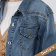 【betty’s 貝蒂思】短版九分袖牛仔外套(牛仔藍)