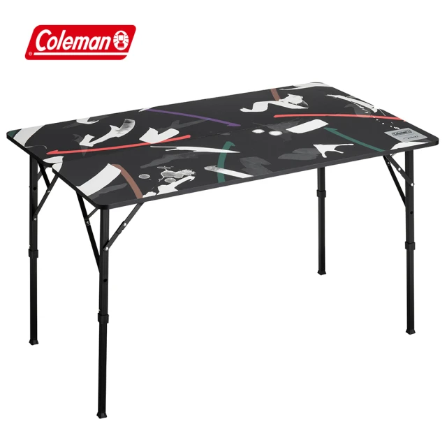ColemanColeman 摺疊生活桌120 JI黑 / ART PROJECT / CM-94214(露營桌 折疊桌 餐桌)