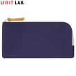 【LIHIT LAB】F-7738  Bloomin 筆盒扁平包(深藍)