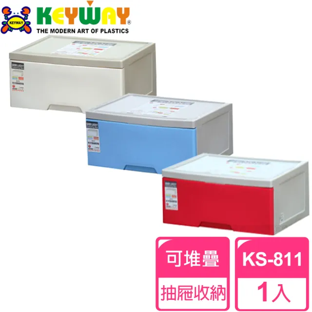 【Keyway 聯府】特大好運抽屜整理箱 KS-811