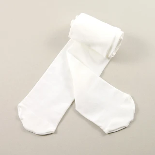 【公主童襪】90D秋冬溫暖米白色超細纖維兒童褲襪（0-12歲）- 3歲以下止滑