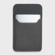 【Aholic】Aholic 14吋信封式磁吸筆電保護套+質感小物收納包(深灰)