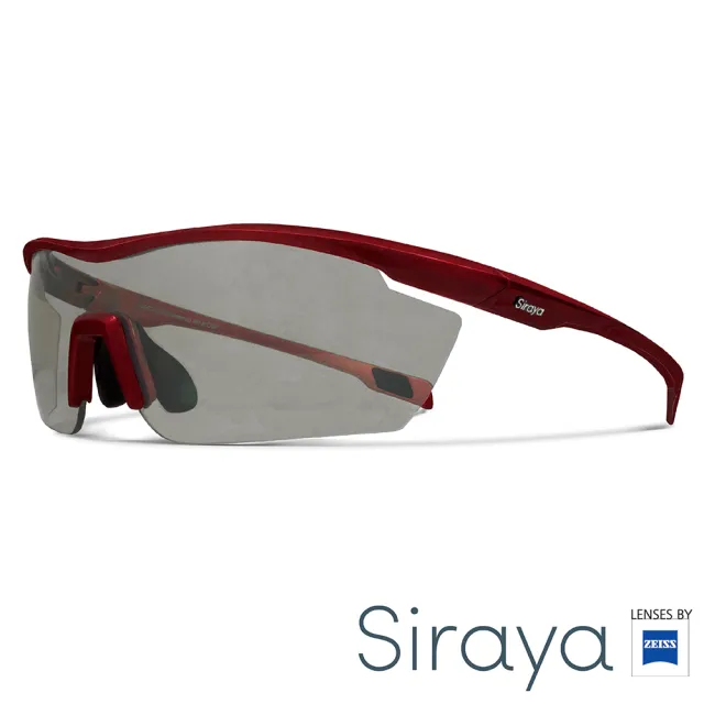 【Siraya】『專業運動』運動太陽眼鏡 灰色鏡片 德國蔡司GAMMA
