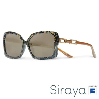 【Siraya】『完美修飾臉型』太陽眼鏡 方框 膠框  水銀鏡面 德國蔡司 TATOSA 鏡框