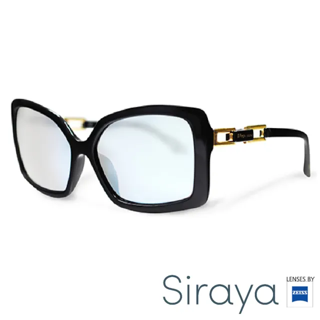 【Siraya】『完美修飾臉型』太陽眼鏡 方框 膠框  水銀鏡面 德國蔡司 TATOSA 鏡框