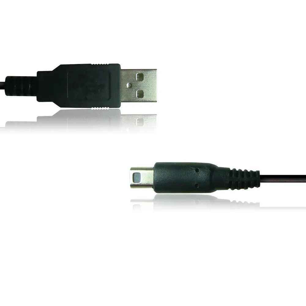 【ZIYA】2DS LL 副廠 USB傳輸線與充電線(戰鬥款)