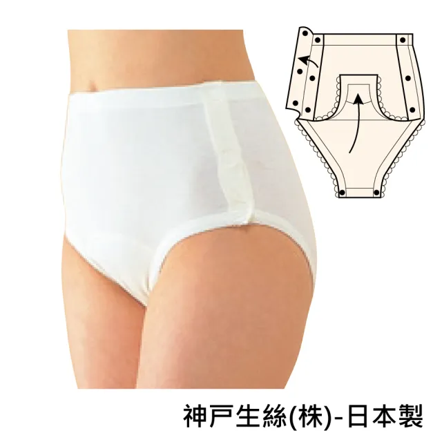 【感恩使者】失禁墊用底褲 U0088 女用底褲(搭配失禁墊用 防止尿液漏出-日本製)