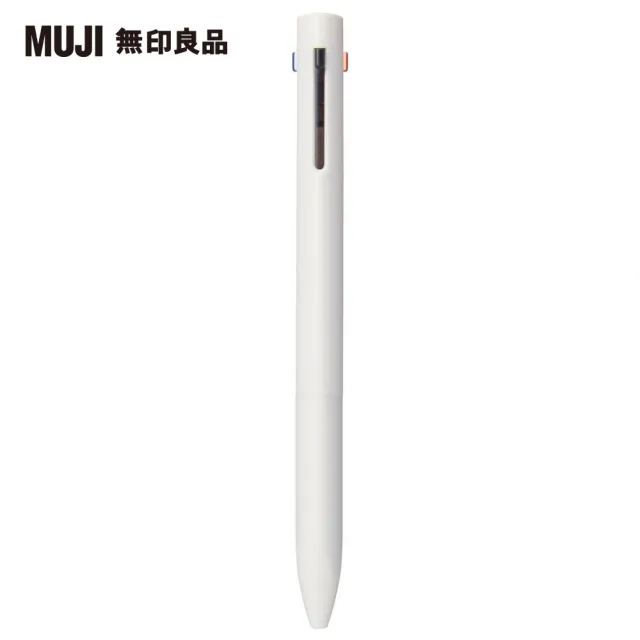 【MUJI 無印良品】三角3色原子筆/黑、藍、紅/0.7mm