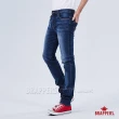 【BRAPPERS】男款 HM-中腰系列-彈性直筒褲(藍)