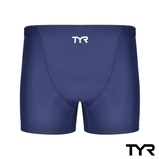 【TYR】泳褲 四角 男用 藍色 Solid Boxer(優質面料 獨家剪裁)