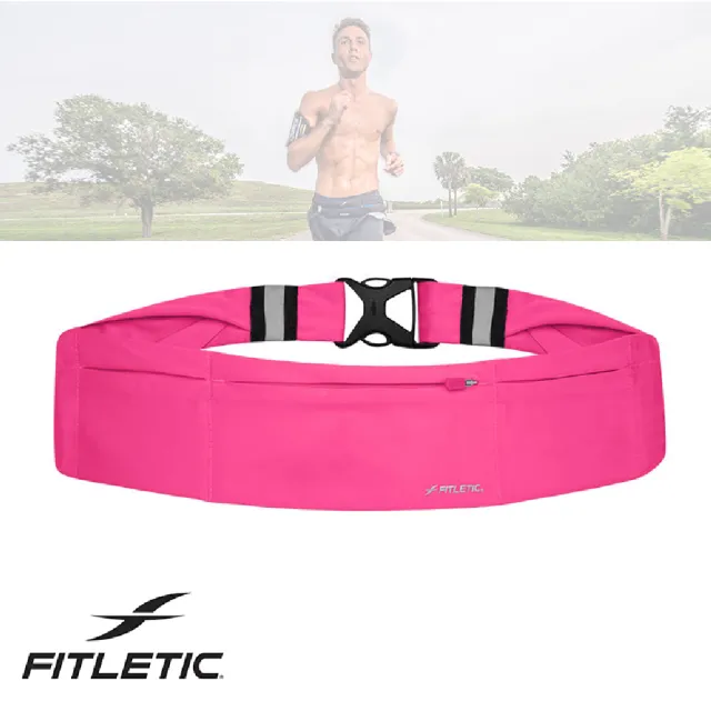 【Fitletic】360運動腰包HB03(腰包、路跑、休閒、輕量、夜光、運動)