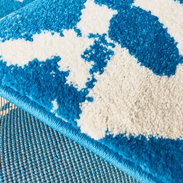 【山德力】ESPRIT系列-機織地毯-悠閒時光80x150cm(易整理 耐磨 抗靜電 耐污度高 生活美學)
