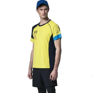 【SAIN SOU 聖手牌】黃色涼感運動休閒短袖圓領衫(T26805-04)