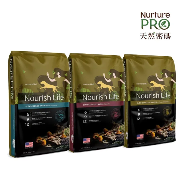 【NurturePRO 天然密碼】低敏犬糧 12.5lb/5.7kg(狗糧、狗飼料、犬糧)