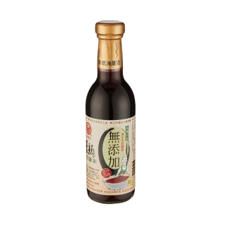 【民生】素顏無添加黑豆醬油300ml(無糖醬油)