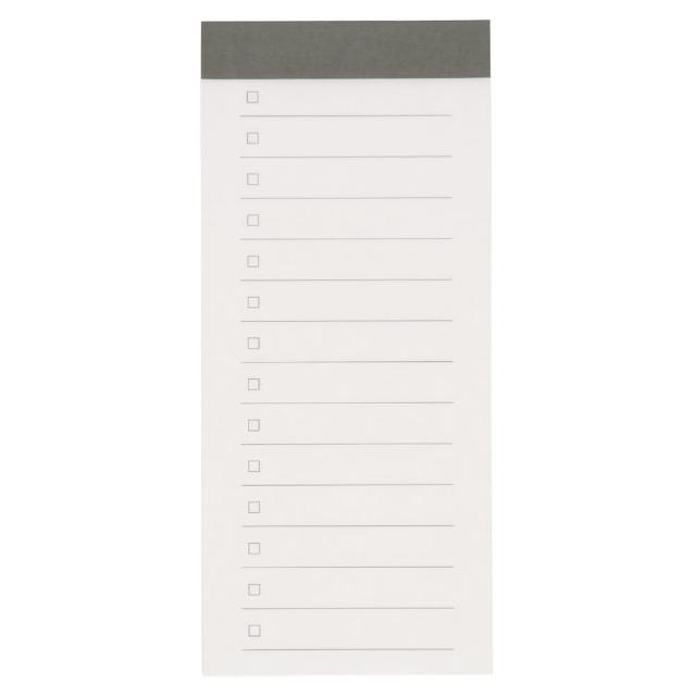 【MUJI 無印良品】短冊便條紙/待辦事項/14行.40頁