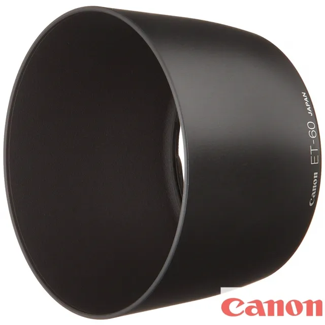 【Canon佳能】Canon遮光罩ET-60遮光罩(適EF 75-300mm II III USM 90-300mm EF-S 55-250mm F4-5.6 IS)