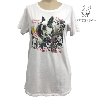【CRYSTAL BALL 狗頭包】Hippie＆Beach T-shirt(狗頭包)