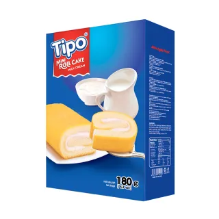 【TIPO】瑞士捲-牛奶口味(180g)