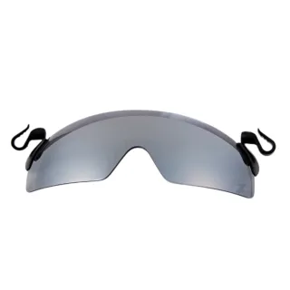 【Z-POLS】一組兩入 夾帽式可上掀 採用頂級PC防爆抗UV400電鍍水銀黑太陽眼鏡(可上掀設計夾帽眼鏡)