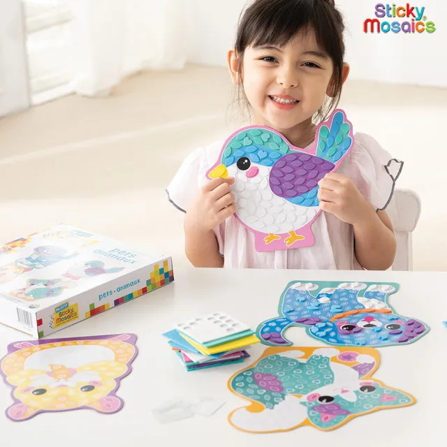 【Sticky Mosaics】馬賽克拼貼-療癒寵物(M)