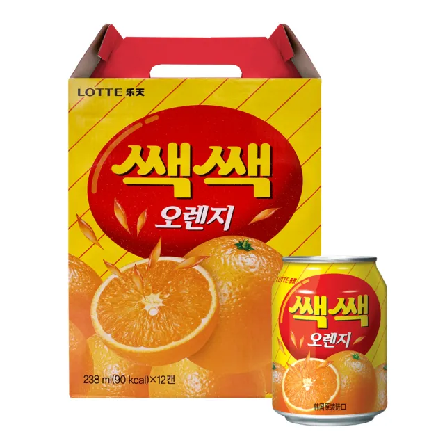 【Lotte樂天】果汁238mlx12入(口味任選)