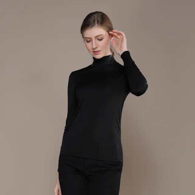 【矜蘭妃】42針蠶絲立領上衣(任選兩件組)
