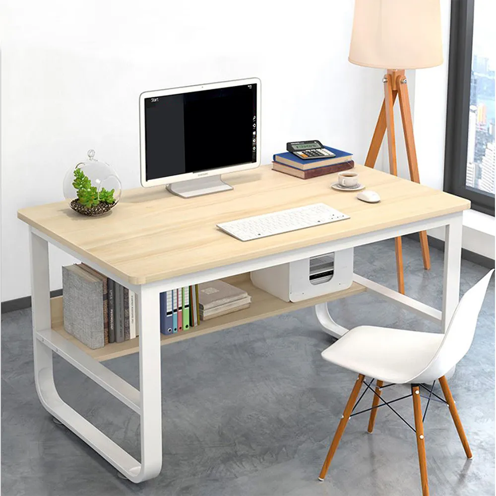 【VENCEDOR】U型加粗DIY組裝書桌(快速組裝/加厚板材/電腦桌/辦公桌/書桌/桌子/工作桌-2入)
