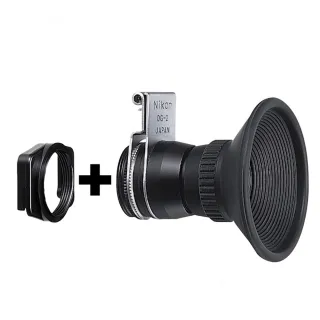 【Nikon尼康】原廠觀景接目器2倍放大器DG-2+DK-22方轉圓眼罩轉接器組(適D780 D610 F80 F70 F60 F50 FM10)