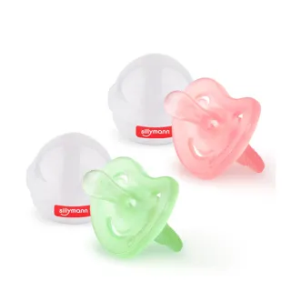 【韓國sillymann】100%鉑金矽膠安撫奶嘴0-4個月(鉑金矽膠可進沸水、蒸氣紫外線消毒鍋消毒)