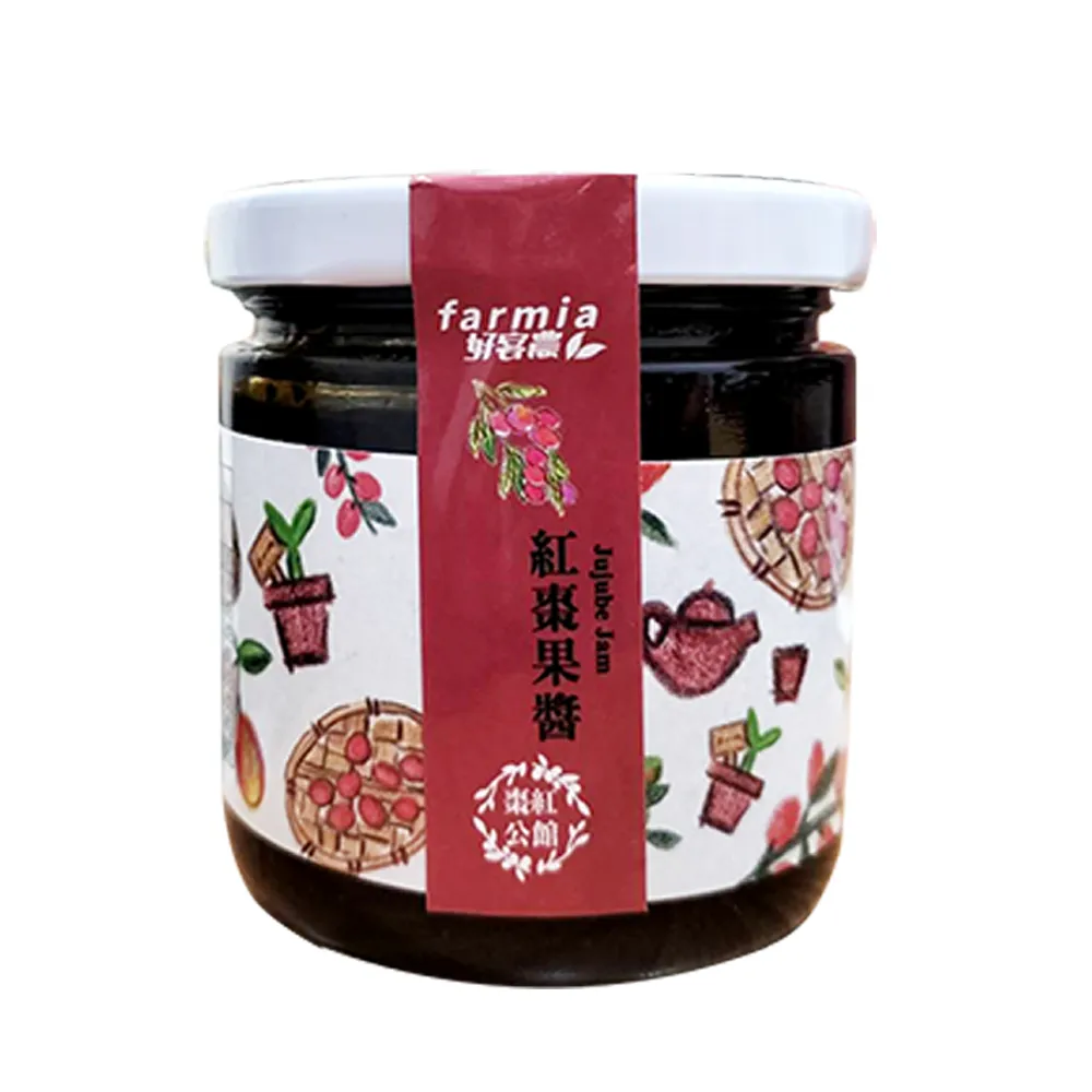 【公館農會】紅棗果醬225gX1罐