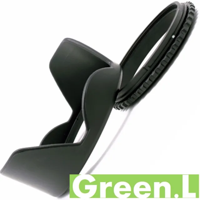 【Green.L】可反扣2件式遮光罩58mm 螺牙轉接座+蓮花瓣遮光罩 G2LH58(蓮花遮光罩 螺牙 轉接座)