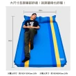 【探險者】帶枕可拼接自動露營充氣墊-單人(加大加厚 防潮睡墊 一體式床墊 雙色可選)