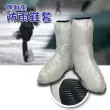 男女通用款 拉鍊式馬靴型防水防滑透明雨鞋套(五種尺寸可選/M-3XL/雨天必備)