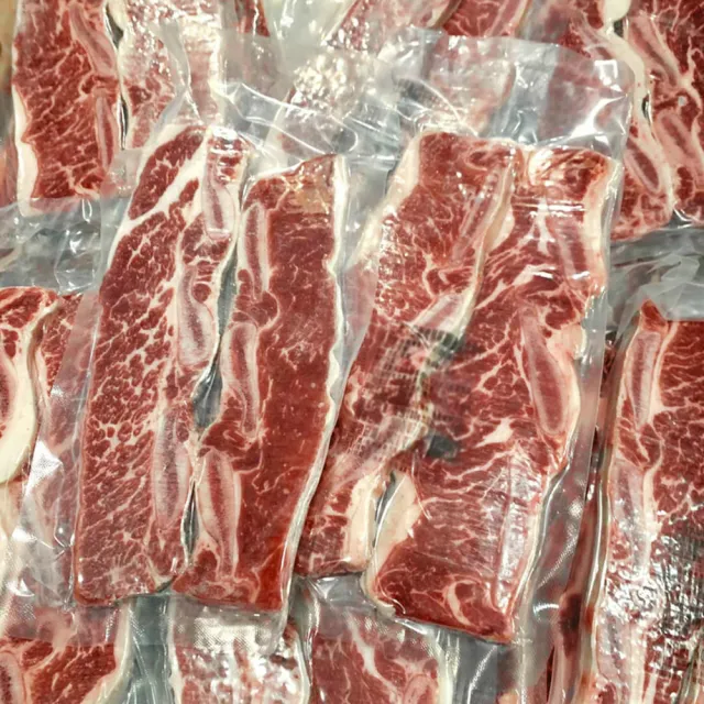 【好神】美國安格斯黑牛帶骨牛小排10片組(100g/片)