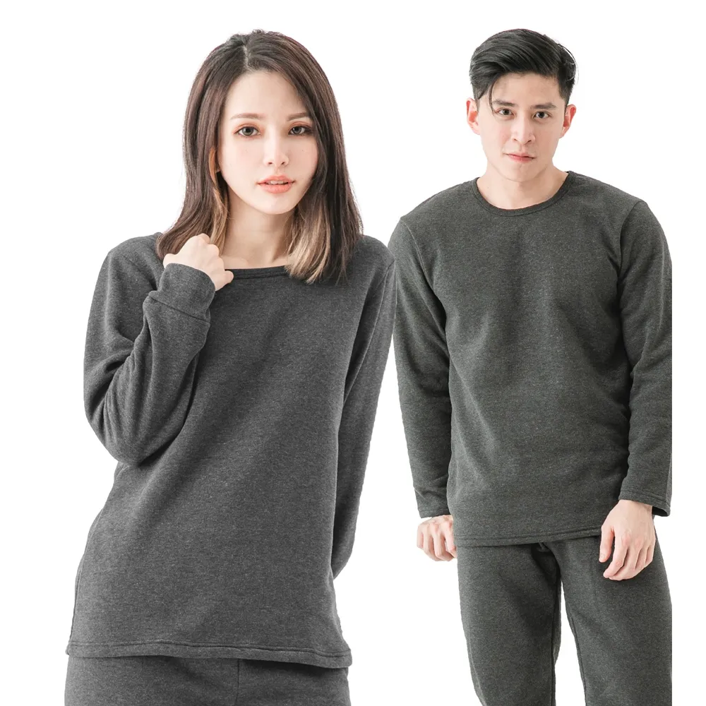 【MI MI LEO】台灣製輕刷毛保暖衣-超值三件組(保暖衣三入)