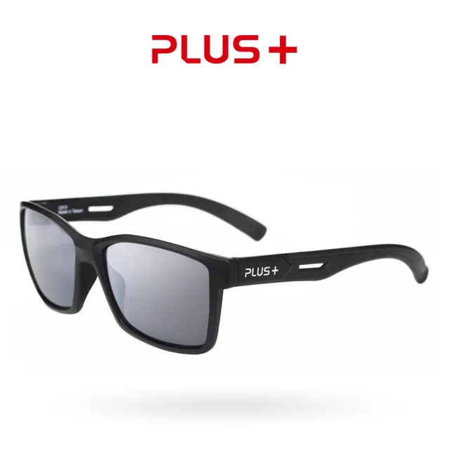 【PLUS+】C013專業級太陽眼鏡(霧黑色系)