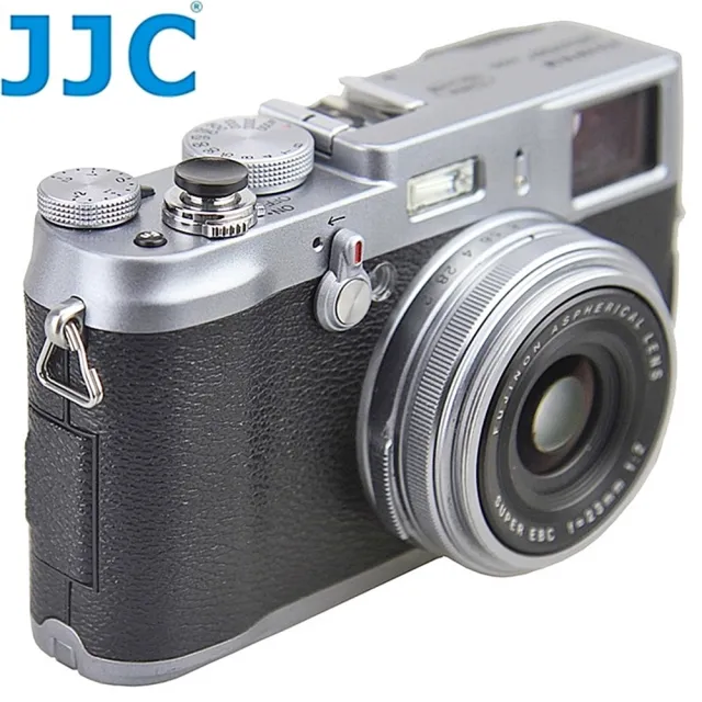 【JJC】金屬製相機11mm快門鈕 黑色 SRB-C11BK(快門按鈕 機械快門線孔)