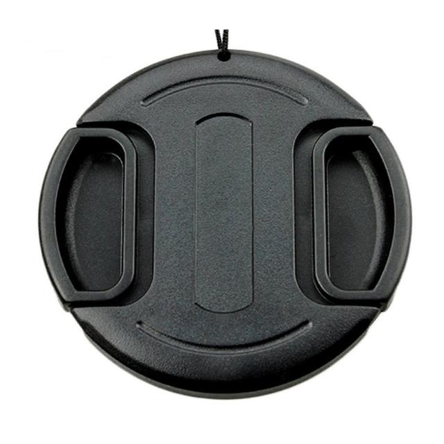 【JJC】無字中捏快扣72mm鏡頭蓋LC-72(B款附孔繩72mm鏡頭保護蓋lens cap)